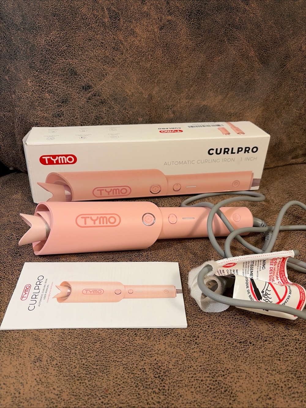 TYMO Automatic Rotating Curling Iron - TYMO CURLPRO Beach 1in